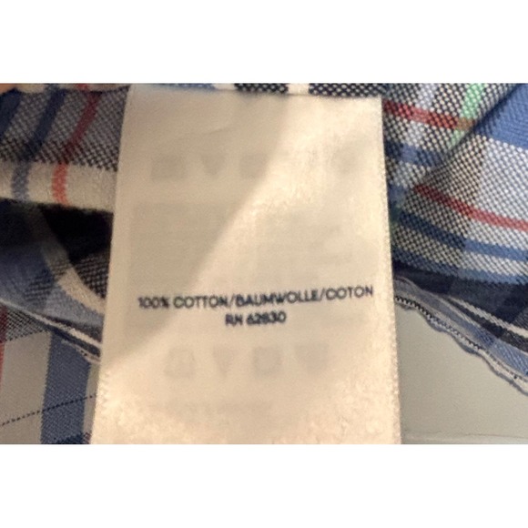 Lands End Sail Rigger Oxford Plaid and Striped Button Down Men's Bundle Size L - Picture 6 of 12